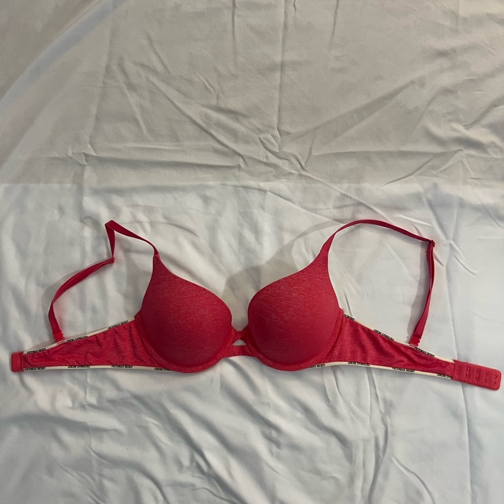 Pink Victoria Secret Push-up  Bra